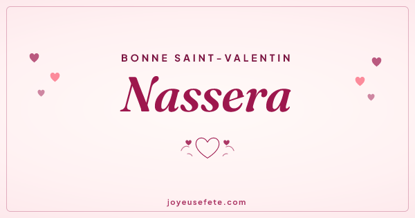 Image « Bonne Saint-Valentin Nassera » au format large