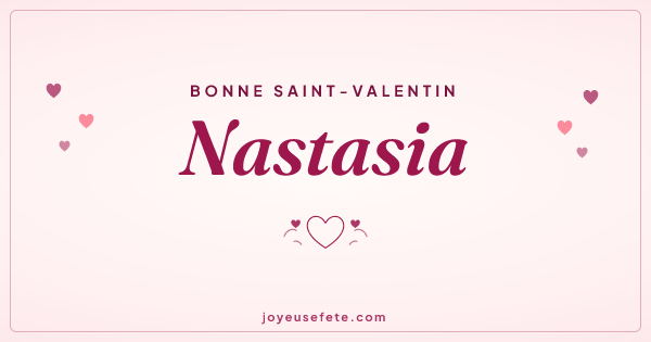Image « Bonne Saint-Valentin Nastasia » au format large