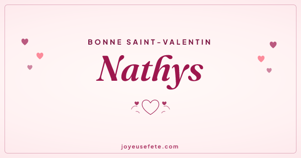 Image « Bonne Saint-Valentin Nathys » au format large