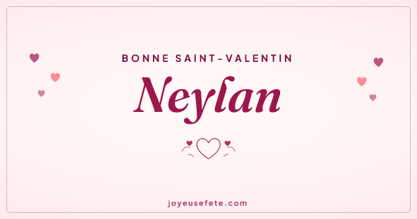 Image « Bonne Saint-Valentin Neylan » au format large