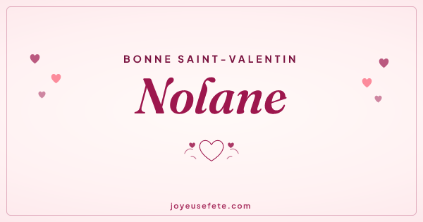 Image « Bonne Saint-Valentin Nolane » au format large