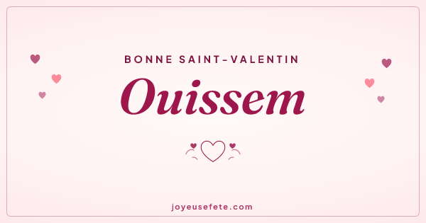Image « Bonne Saint-Valentin Ouissem » au format large