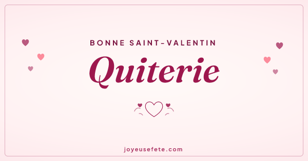 Image « Bonne Saint-Valentin Quiterie » au format large