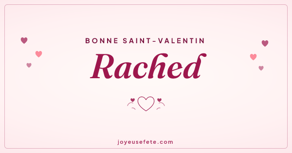 Image « Bonne Saint-Valentin Rached » au format large