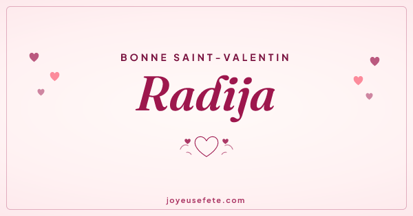Image « Bonne Saint-Valentin Radija » au format large