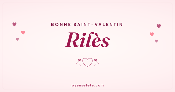 Image « Bonne Saint-Valentin Rilès » au format large