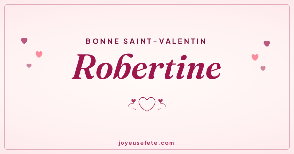 Image « Bonne Saint-Valentin Robertine » au format large