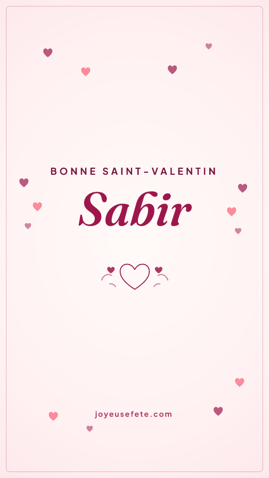 Image « Bonne Saint-Valentin Sabir » au format story