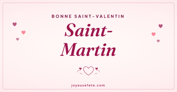 Image « Bonne Saint-Valentin Saint-Martin » au format large