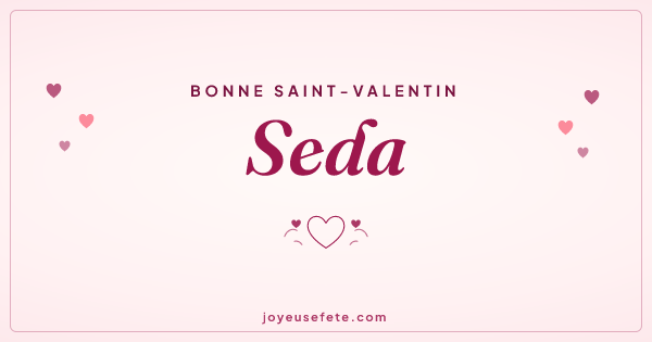 Image « Bonne Saint-Valentin Seda » au format large