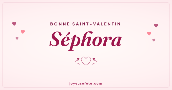 Image « Bonne Saint-Valentin Séphora » au format large