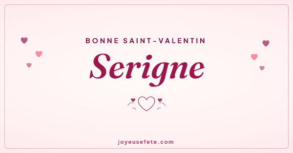 Image « Bonne Saint-Valentin Serigne » au format large