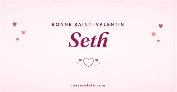 Image « Bonne Saint-Valentin Seth » au format large