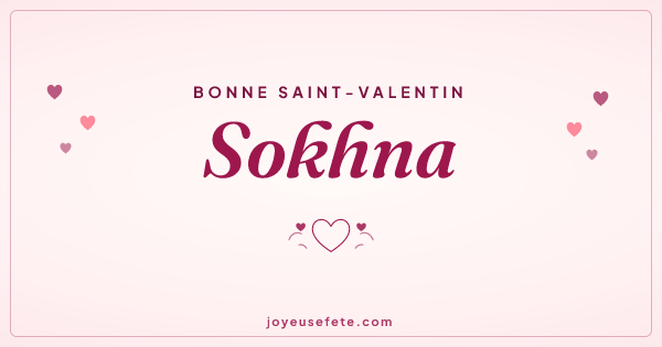 Image « Bonne Saint-Valentin Sokhna » au format large