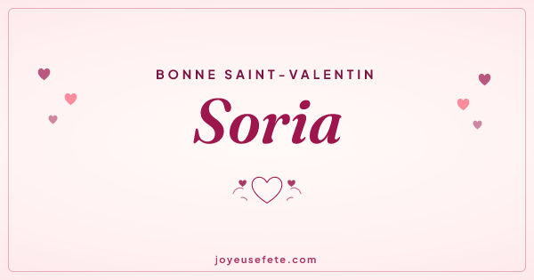 Image « Bonne Saint-Valentin Soria » au format large