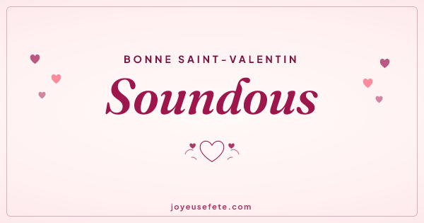 Image « Bonne Saint-Valentin Soundous » au format large