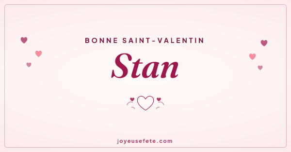 Image « Bonne Saint-Valentin Stan » au format large