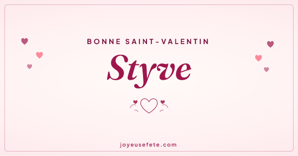 Image « Bonne Saint-Valentin Styve » au format large