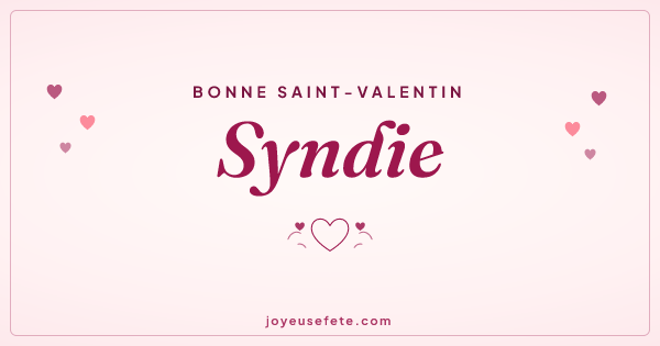 Image « Bonne Saint-Valentin Syndie » au format large