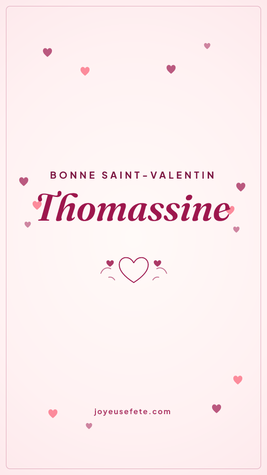 Image « Bonne Saint-Valentin Thomassine » au format story