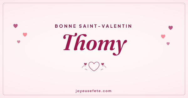 Image « Bonne Saint-Valentin Thomy » au format large