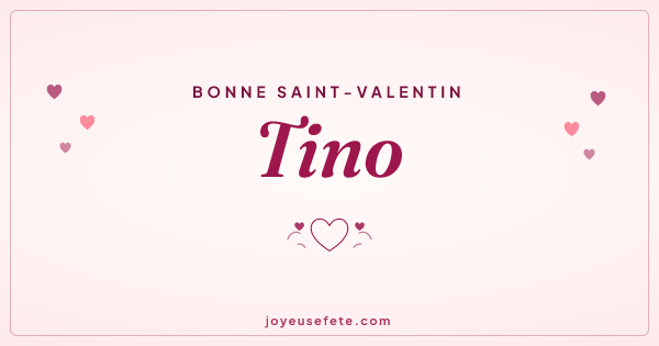 Image « Bonne Saint-Valentin Tino » au format large