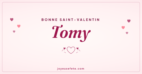Image « Bonne Saint-Valentin Tomy » au format large