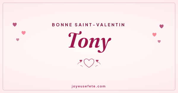 Image « Bonne Saint-Valentin Tony » au format large