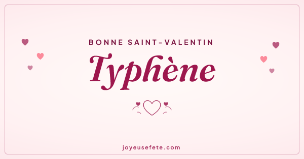 Image « Bonne Saint-Valentin Typhène » au format large