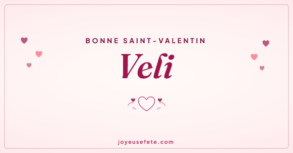 Image « Bonne Saint-Valentin Veli » au format large