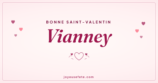 Image « Bonne Saint-Valentin Vianney » au format large