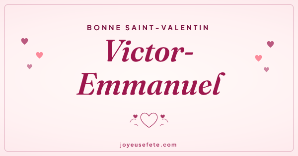 Image « Bonne Saint-Valentin Victor-Emmanuel » au format large