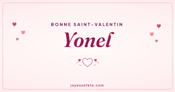 Image « Bonne Saint-Valentin Yonel » au format large