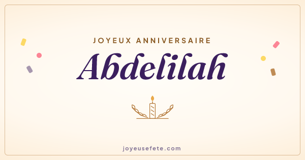 Image « Joyeux anniversaire Abdelilah » au format large