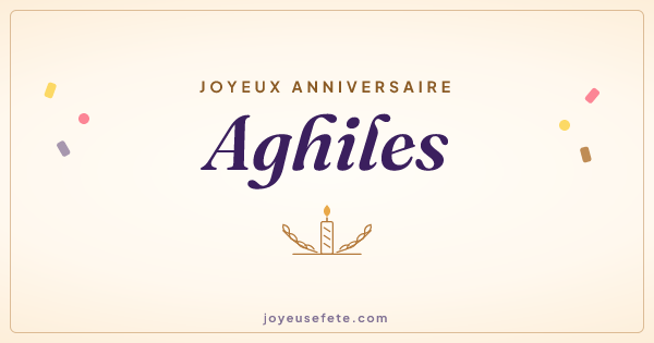 Image « Joyeux anniversaire Aghiles » au format large