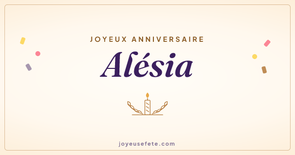 Image « Joyeux anniversaire Alésia » au format large