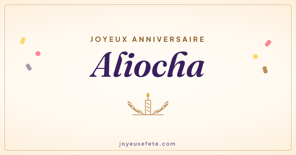 Image « Joyeux anniversaire Aliocha » au format large