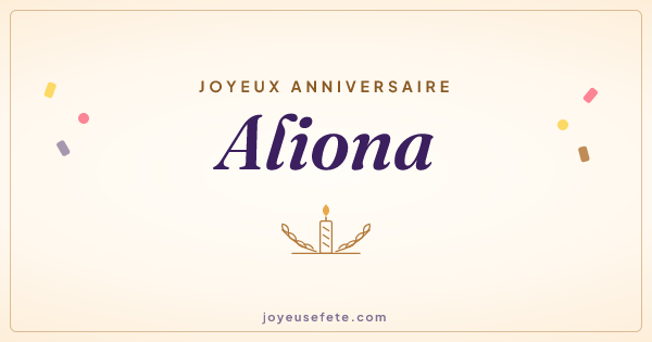 Image « Joyeux anniversaire Aliona » au format large