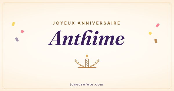 Image « Joyeux anniversaire Anthime » au format large
