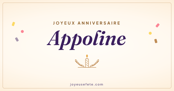 Image « Joyeux anniversaire Appoline » au format large