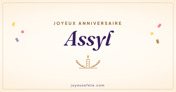 Image « Joyeux anniversaire Assyl » au format large