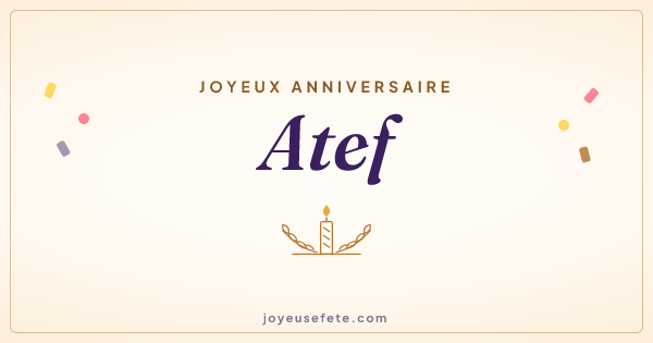 Image « Joyeux anniversaire Atef » au format large