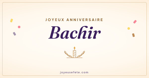 Image « Joyeux anniversaire Bachir » au format large