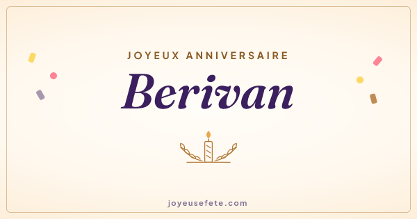 Image « Joyeux anniversaire Berivan » au format large