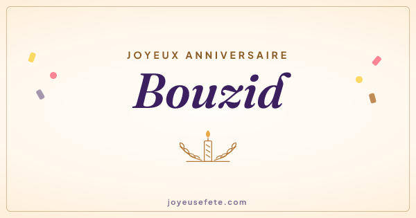 Image « Joyeux anniversaire Bouzid » au format large