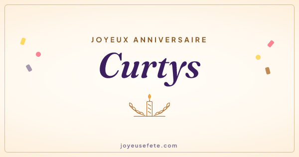 Image « Joyeux anniversaire Curtys » au format large