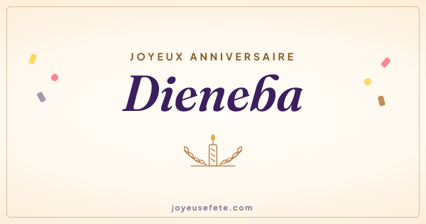 Image « Joyeux anniversaire Dieneba » au format large