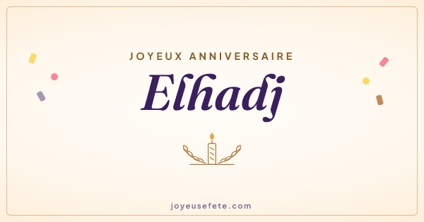 Image « Joyeux anniversaire Elhadj » au format large