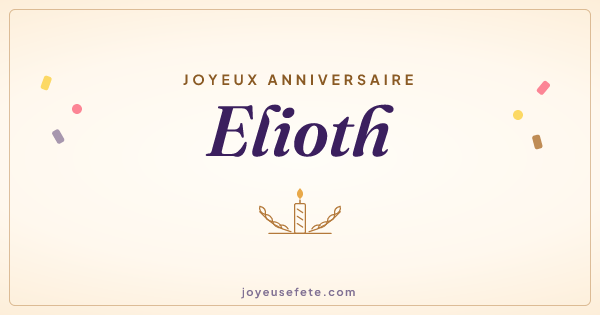 Image « Joyeux anniversaire Elioth » au format large