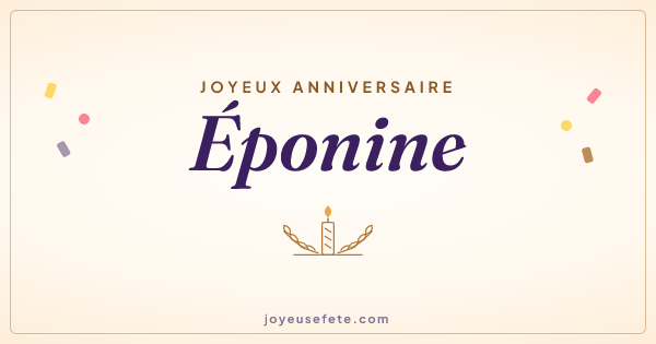Image « Joyeux anniversaire Éponine » au format large
